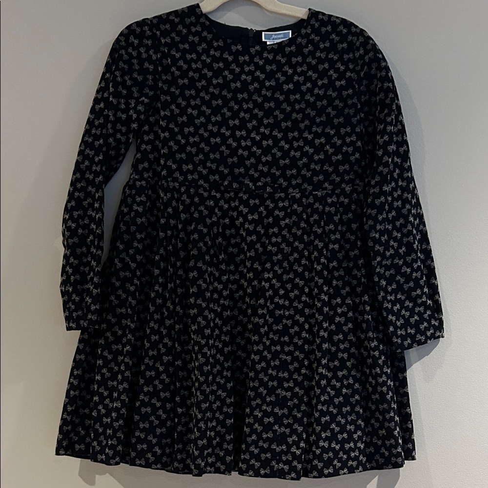Jacadi Dark Navy Bow Dress